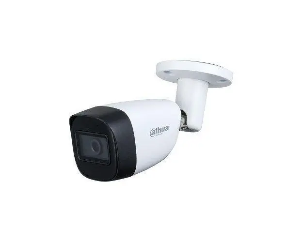 Camera de supraveghere exterior Dahua HAC-HFW1231CM-A-0280B, 2 MP, Starlight, Lentila 2.8mm, IR 30m (Alb/Negru)
