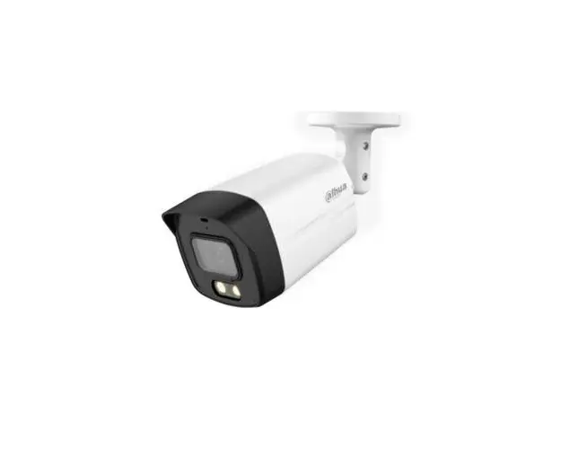 Camera de supraveghere exterior Dahua HAC-HFW1239TLM-A-LED-0280B, Lentila 2.8mm, IR 40m, IP67 (Alb/Negru)