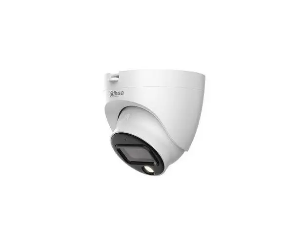 Camera de supraveghere interior Dahua HAC-HDW1239TLQ-A-LED-0280B, 2 MP, Lentila 2.8mm, IR 20m (Alb/Negru)