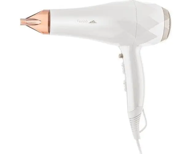 Uscator de par model Fenite, ETA, 2200 W, Ionizare, 2 Viteze (Alb)