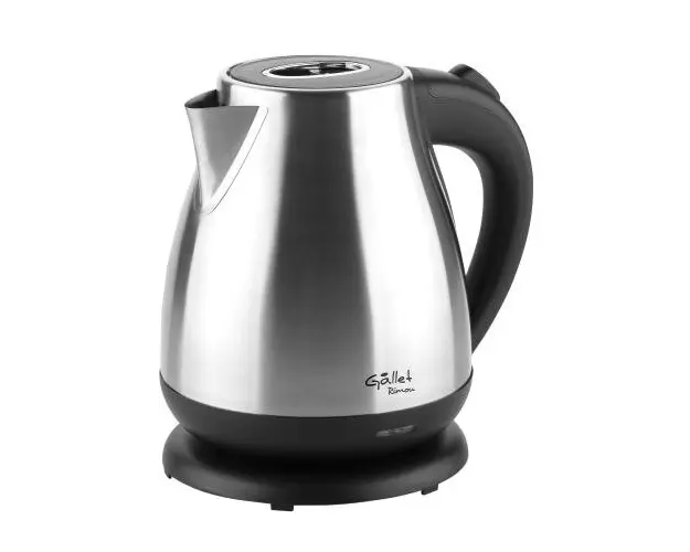 Fierbator electric GALLET BOU782, 1.7 L, 2200 W (Negru/Argintiu)