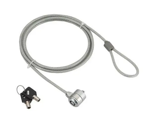 Cablu securitate Gembird pentru notebook, slot standard, 1.8m, cablu otel, LK-K-01