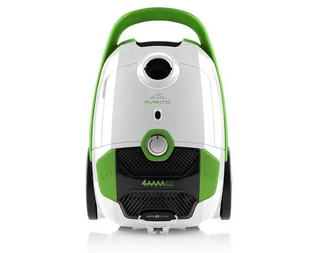 Aspirator cu sac ETA Avanto, 3 L, 700 W (Alb/Verde)