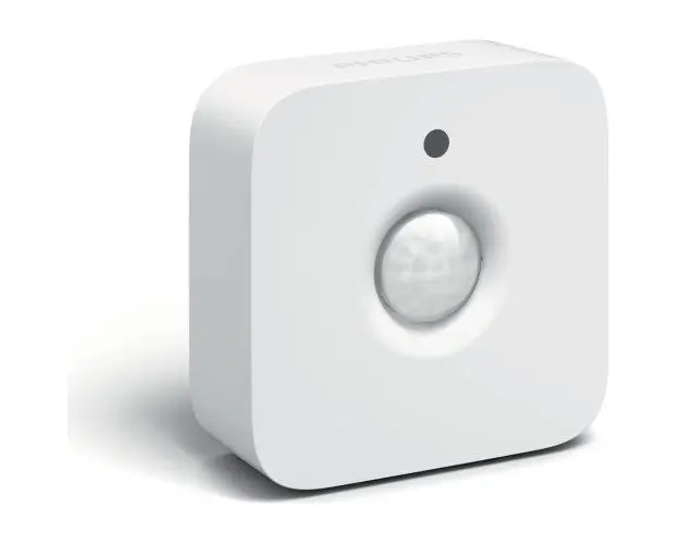 Senzor de miscare Philips HUE Motion, automatizeaza luminile, ZigBee Light Link, IP42, 2 x AAA, Alb