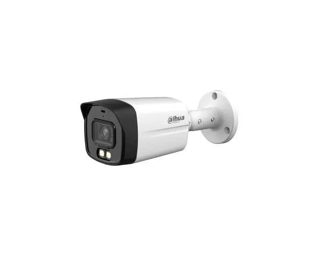 Camera de supraveghere Dahua HAC-HFW1809TLM-A-LED-0280B, Lentila 2.8mm, IR 40m, IP67 (Alb/Negru)