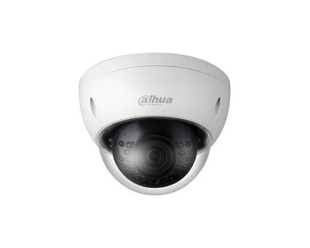 Camera de supraveghere exterior Dahua IPC-HDBW1230E-0280B, Lentila 2.8mm, IR 30m, IP67, PoE (Alb/Negru)