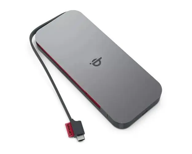 Acumulator extern Lenovo GO, wireless, 10000 mAh, USB-C