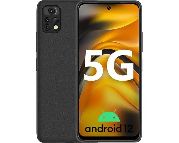 Telefon mobil UMIDIGI A13 Pro, 5G, 6.5inch FHD+, 12GB RAM, 256GB ROM, Android 12, Dimensity 700, NFC, Bluetooth 5.2, Dual SIM, 5150mAh, Negru