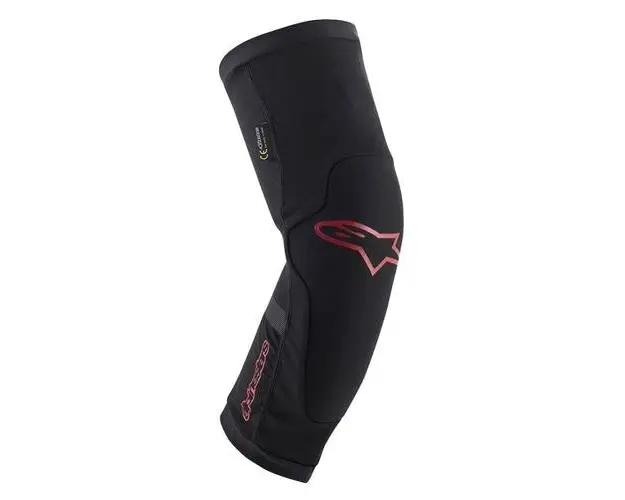Protectii genunchi Alpinestars Paragon Plus Negru/Rosu XL