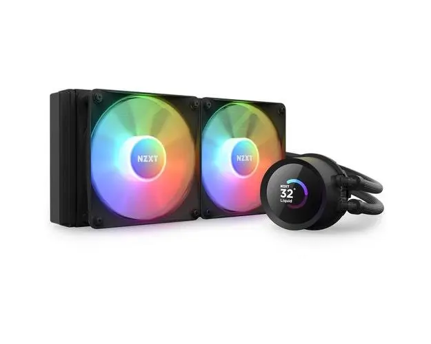 Cooler CPU NZXT Kraken 240 RGB, compatibil AMD/Intel, controller ARGB (Negru)