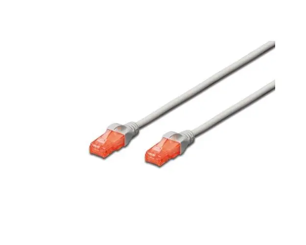Cablu de corectie, Digitus, CAT6, U-UTP, 2 m, Alb DK-1617-020/BL