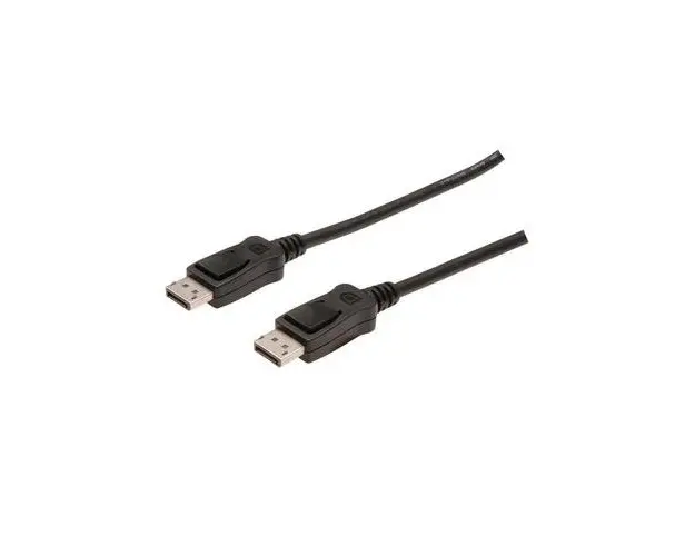 Cablu Assmann, 2 x Displayport tata, 5m, Negru