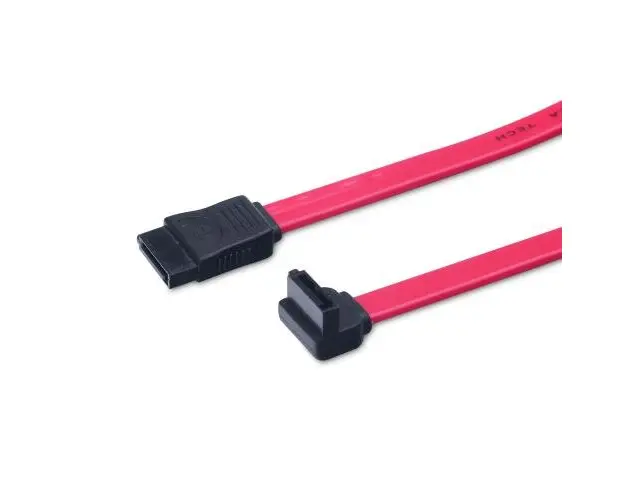 Cablu de date SATA 7p tata - tata mufa la 90 grade 0.5m