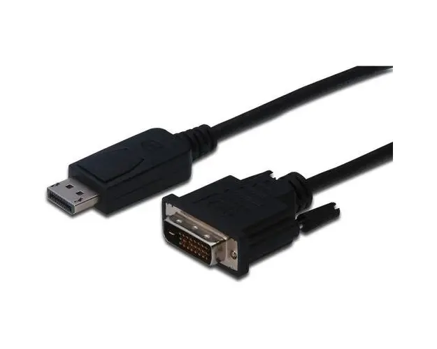 Cablu Assmann, Displayport/DVI-D, 3m, Negru
