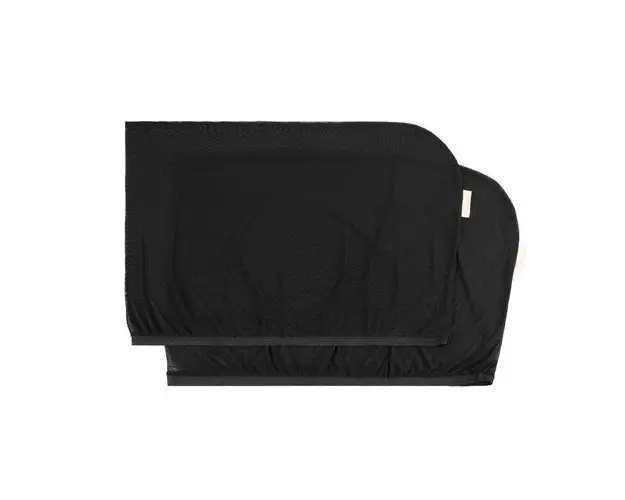 Set 2 parasolare pentru geam cu functie 2 in 1 Badabulle B070001 (Negru)