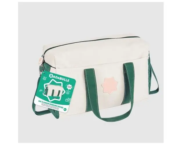 Geanta de scutece Badabulle B043034 (Alb/Verde)