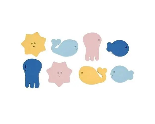 Jucarii pentru baie cu animalute acvatice Badabulle B017019
