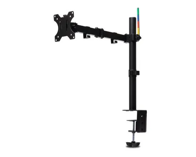 Suport de birou Kensington pentru 1 TV/monitor plat, diagonala maxim 34 inch, rotatie, inclinare, pivotare, orizontala, verticala, maxim 8 Kg, K55408WW
