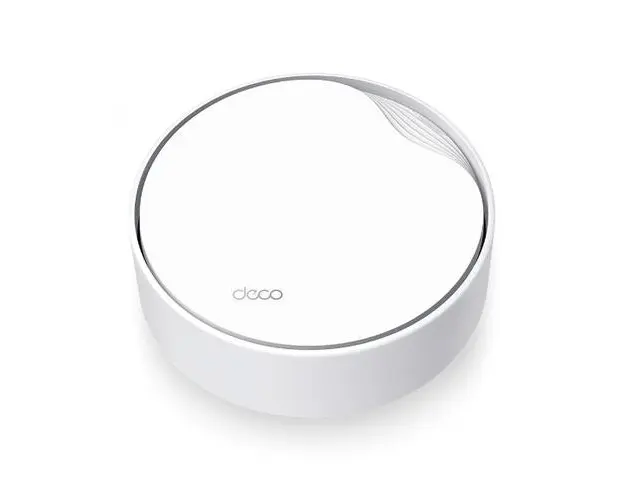 Sistem Mesh Wi-Fi TP-Link Deco X50-PoE(1-pack), Dual-Band, Wi-Fi 6, AX3000, Seamless Roaming, Antivirus, Control Parental si Control Vocal, cu acoperire completa pentru casa