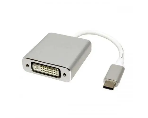 Cablu video SPACER - SP-CM-DVIF-01, USB-C - DVI