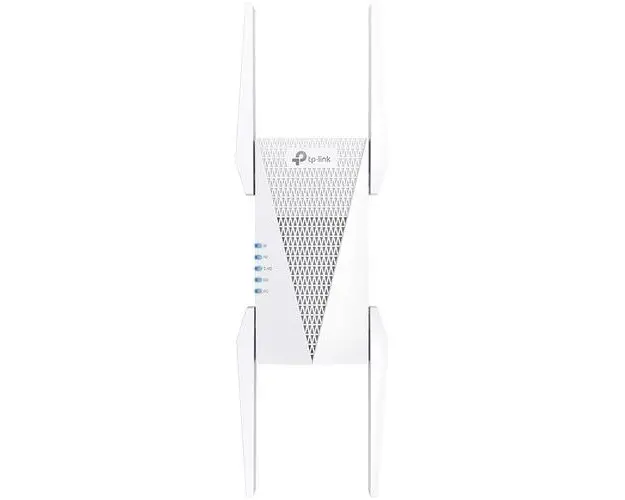 Range Extender TP-Link RE815XE Wi-Fi 6E Tri-Band Gigabit AXE5400, tehnologie OneMesh, MU-MIMO, Seamless roaming, Mod Access Point