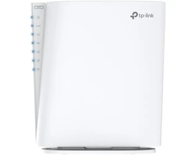 Range Extender TP-Link RE900XD Wi-Fi 6 Dual-Band AX6000, 1 x 2.5 Gbps port + 2 x Gigabit, 8 fluxuri de date, tehnologie OneMesh, Smart Roaming