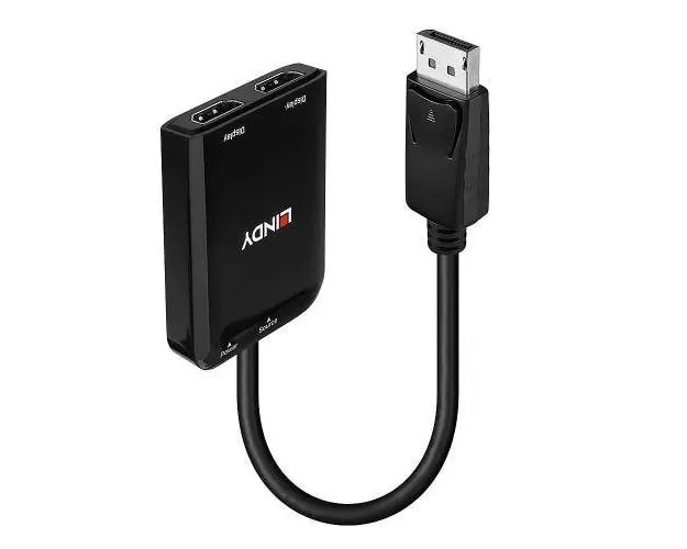 Adaptor Lindy 38433, DisplayPort - 2x HDMI