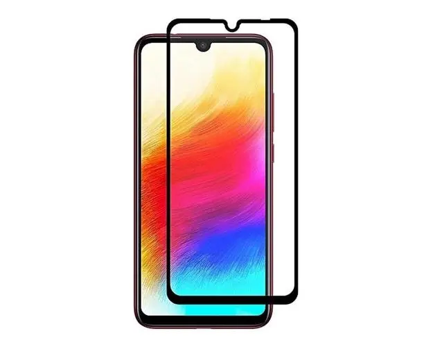 Folie protectie 5D Full Glue, Sticla, Compatibil cu Xiaomi Redmi 9A/9C/AT, Negru