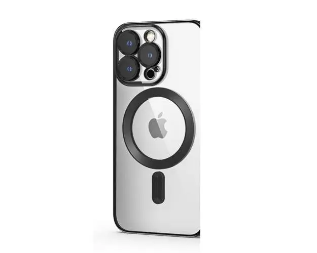 Carcasa TECH-PROTECT MAGSHINE MagSafe compatibila cu iPhone 14 Pro, Negru