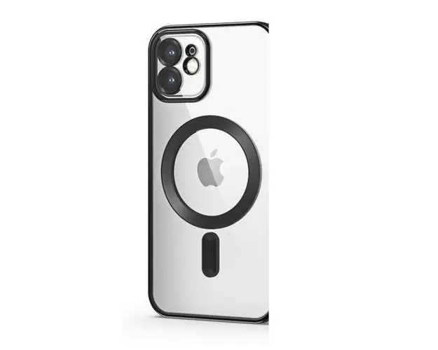 Carcasa TECH-PROTECT MAGSHINE MagSafe compatibila cu iPhone 11, Negru