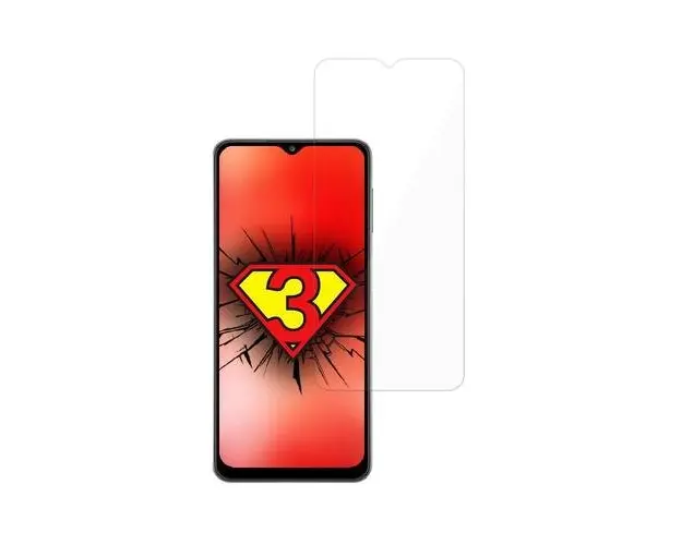 Folie ecran 3MK FlexibleGlass Lite, pentru Samsung Galaxy A22 5G, Structura hibrida, 6H, 0.16 mm, Transparent