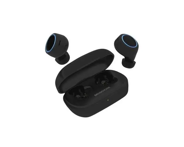 Casti True Wireless Creative Sensemore Air, Bluetooth, ANC (Negru)