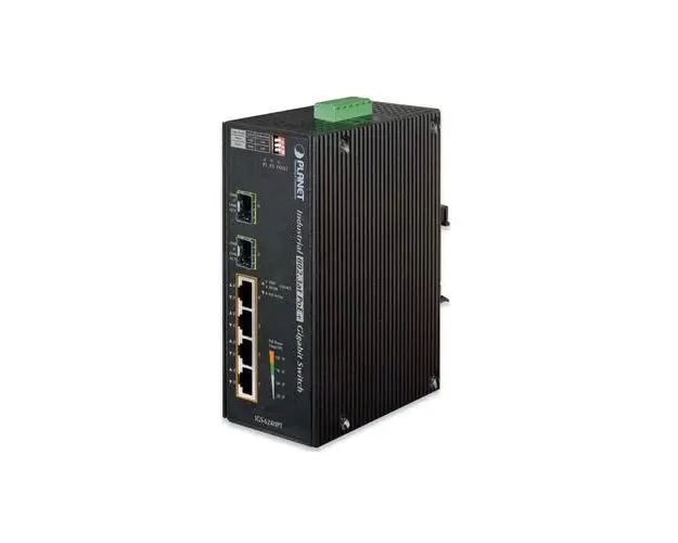 Switch Industrial Gigabit Ethernet PoE+ Planet IGS-624HPT
