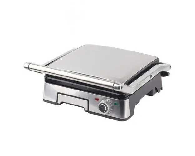 Gratar electric Ardes AR1S40, 1800 W, Grill, Invelis antiaderent, Termostat, Placa detasabila (Argintiu)
