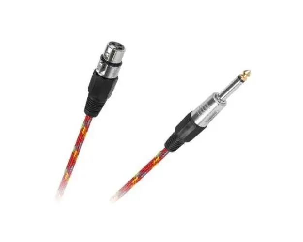 Cablu microfon XLR mama-6.3 JACK tata, 3m
