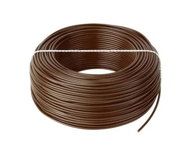 Cablu litat cupru tip LGY, 0.5 mm, 100 m, Maro