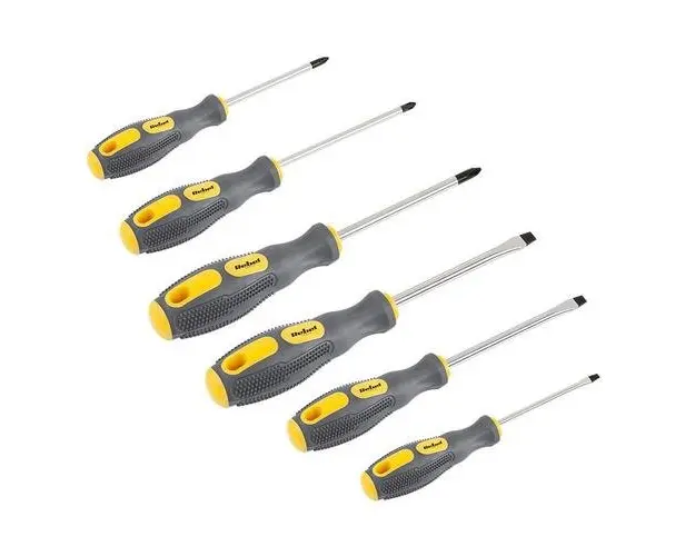 Set 6 surubelnite CrV, varf magnetic, Rebel Tools