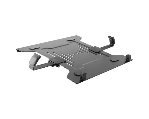 Suport din otel pentru laptop, reglabil, Negru