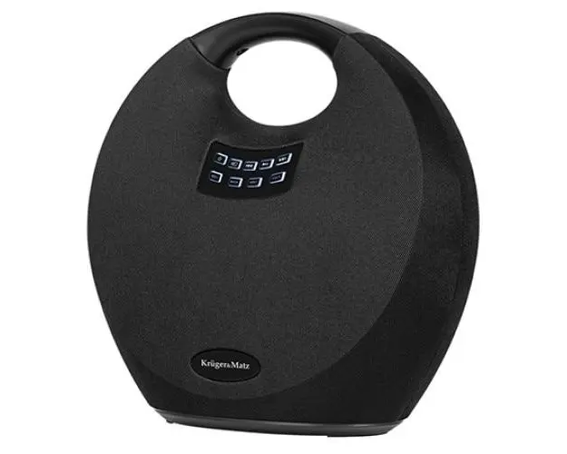 Boxa Portabila Kruger&Matz Spiral, Bluetooth, 36W, Telecomanda, Waterproof IPX4, TWS (Negru)