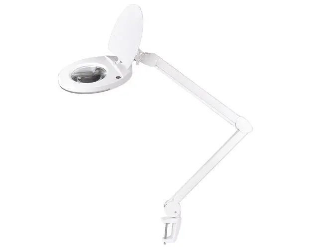 Lampa cu lupa pentru masa 5 Dioptrii 8W Rebel, 6500K, NAR0463-2