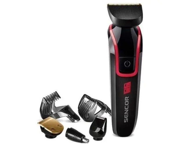 Set Aparat de Tuns si Ingrijire Sencor SHP 6201RD, 6in1 (Negru)