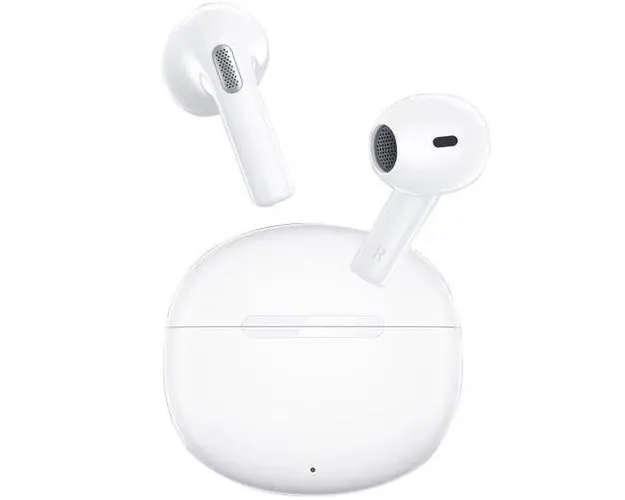 Casti True Wireless QCY AilyPods-QT20, Bluetooth, ANC, Waterproof IPX4 (Alb)