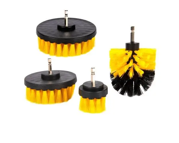 Set 4 perii de curatat pentru bormasina Detoolz DZ-SE234