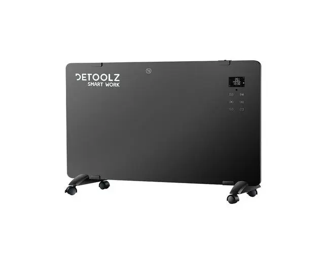 Convector electric DZ-EI115 1000W/2000W, Negru