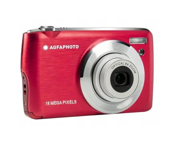 Aparat foto digital AgfaPhoto DC8200 18MP (Rosu)
