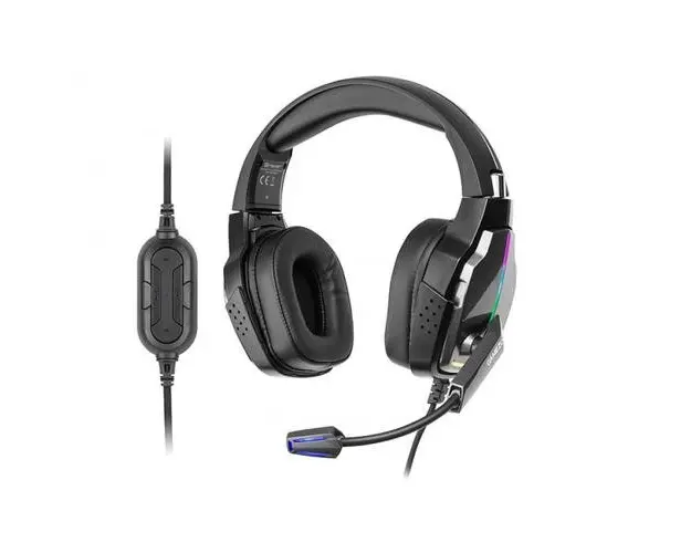 Casti Tracer, Hydra PRO RGB 7.1, Durabile, FPS/TPP, Negru