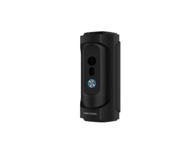 Post exterior videointerfon anti vandal Hikvision DS-KB8113-IME1(B), camera video 2MP Full HD, vizualizare pe timp de noapte la 3 metri, True WDR,comunicare audio bidirectionala, alimentare POE