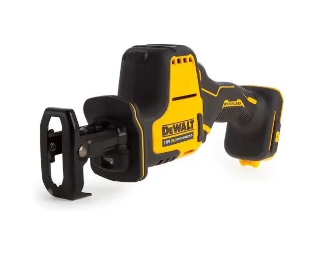 Fierastrau fara fir DEWALT DCS369N, 16mm, 18V, 2900 RPM, Fara baterii si incarcator, LED, Negru/Galben