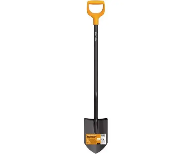 Cazma metalica ascutita Fiskars Solid 1066716, 117 cm lungime, 18 cm latime, 1.85 kg