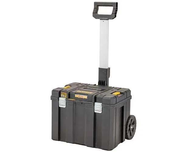 Cutie de transport si depozitare DeWalt DWST83347-1, 63,5x49x42,5 cm, tip TROLLER TSTAK 2.0 IP54